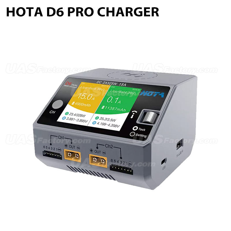 HOTA D6 Pro Charger