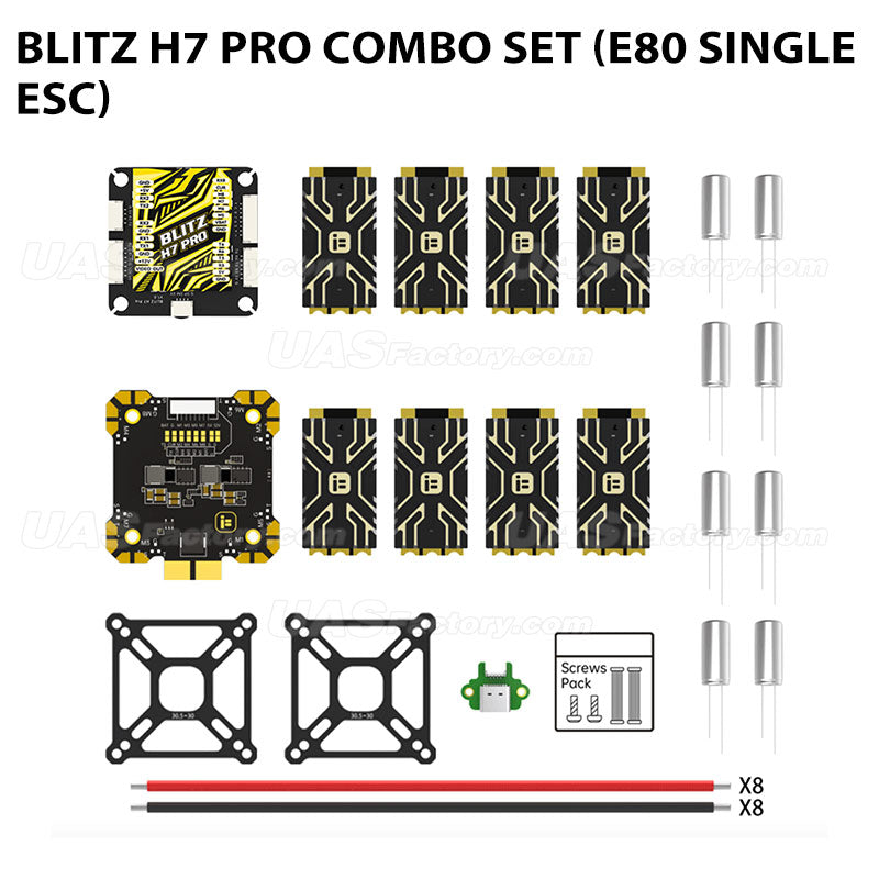 BLITZ H7 Pro Combo Set (E80 single ESC)