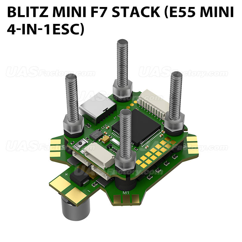 BLITZ Mini F7 Stack (E55 Mini 4-IN-1ESC)