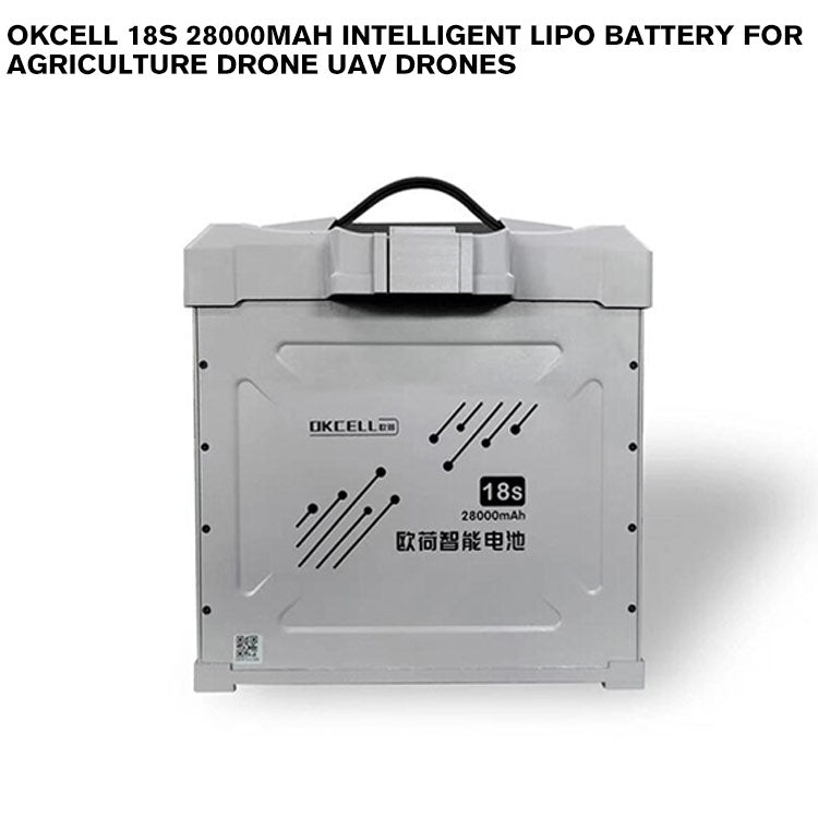 OKCELL 18S 28000mAh Intelligent Lipo Battery for Agriculture Drone UAV Drones