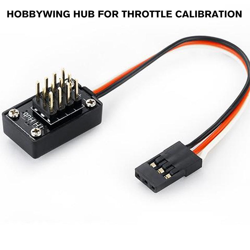 Hobbywing Hub for throttle calibration