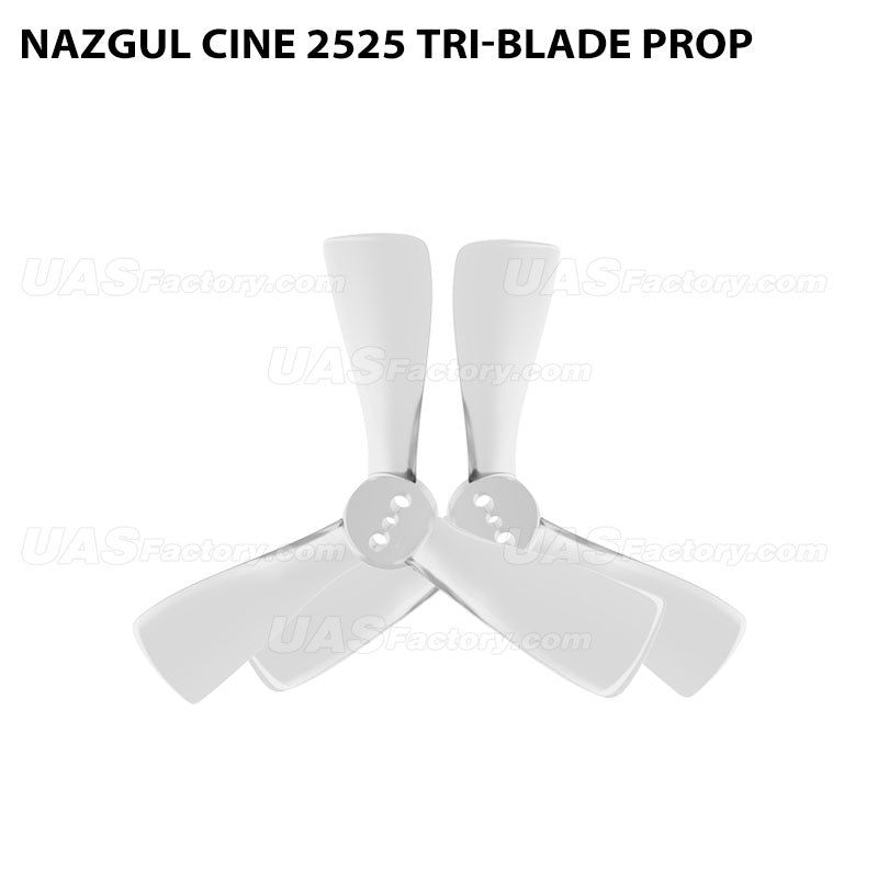 Nazgul Cine 2525 Tri-blade Prop