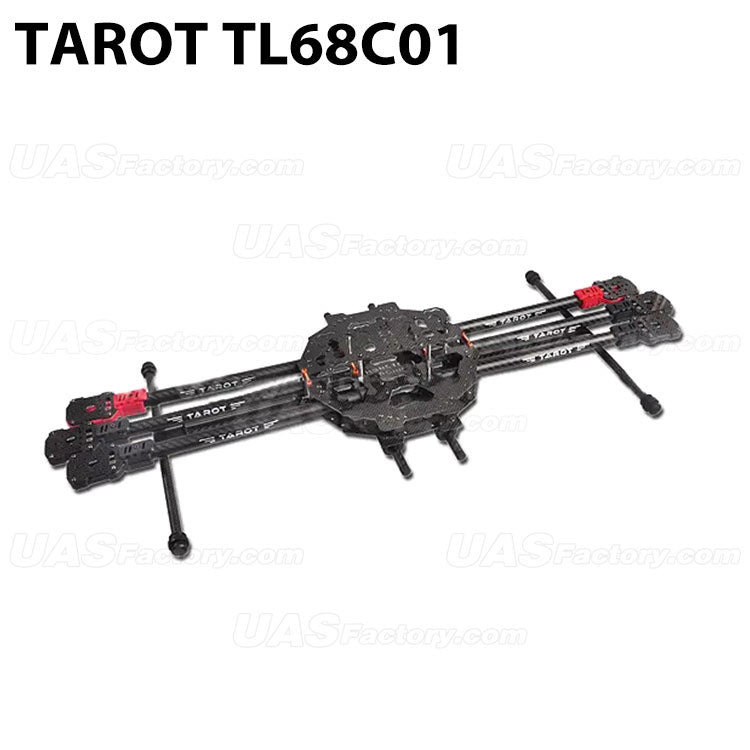 Tarot FY690S 6 Axle Full 3K Carbon Fiber Aircraft Frame Folding Hexacopter TL68C01 690mm Airframe for DIY FPV RC Drone