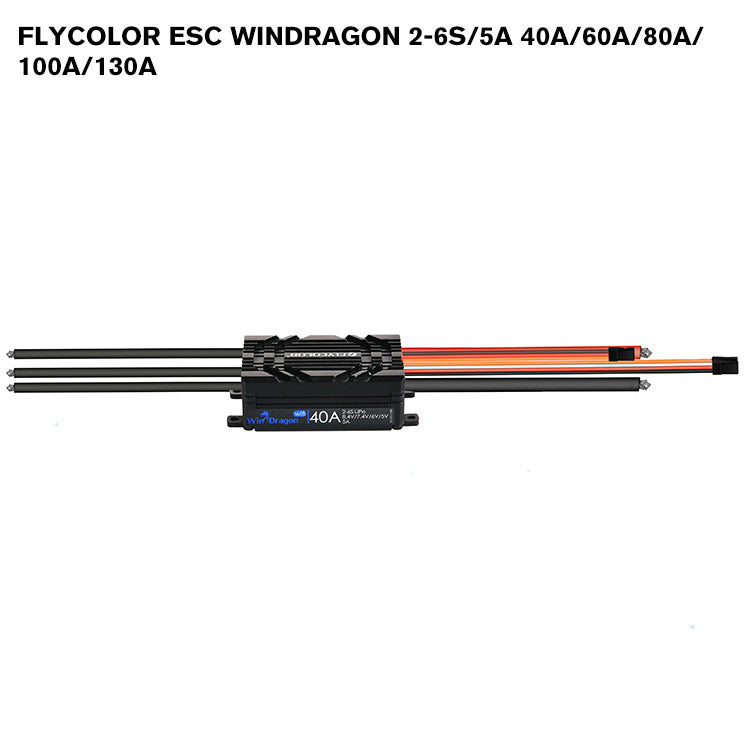 FLYCOLOR ESC WinDragon 2-6S/5A 40A/60A/80A/100A/130A