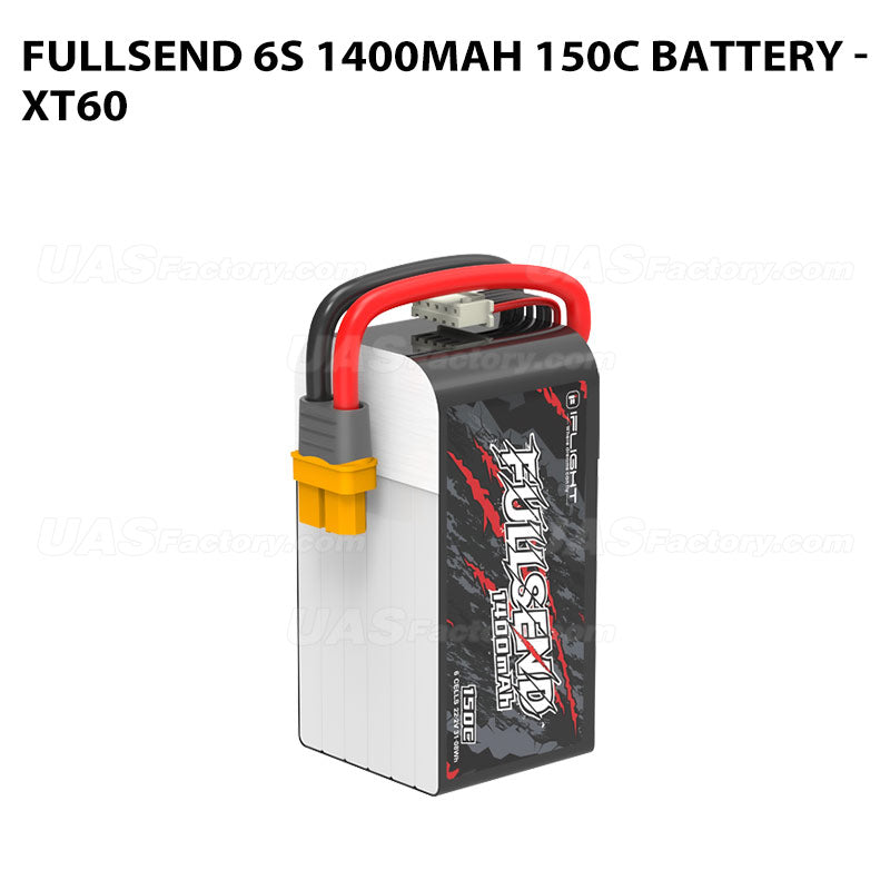 Fullsend 6S 1400mAh 150C Battery - XT60