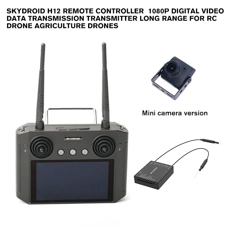 Skydroid H12 Remote Controller 1080P Digital Video Data Transmission Transmitter Long Range for RC Drone Agriculture Drones