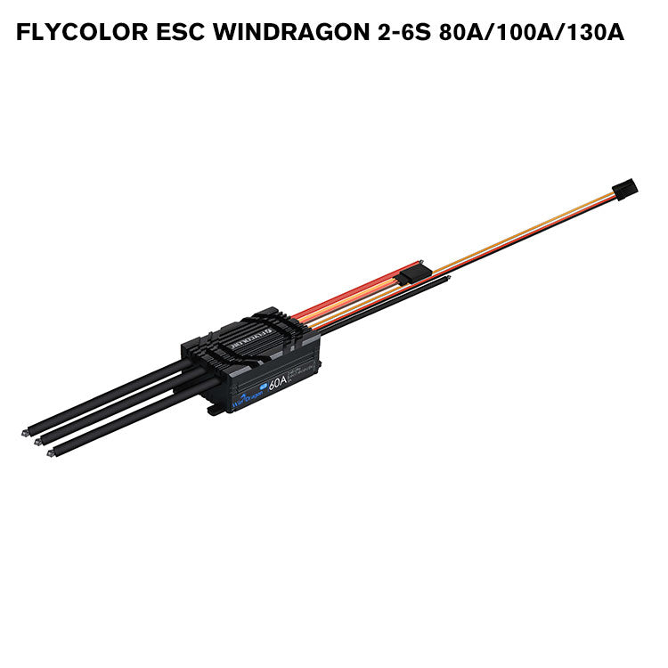 FLYCOLOR ESC WinDragon 2-6S 80A/100A/130A