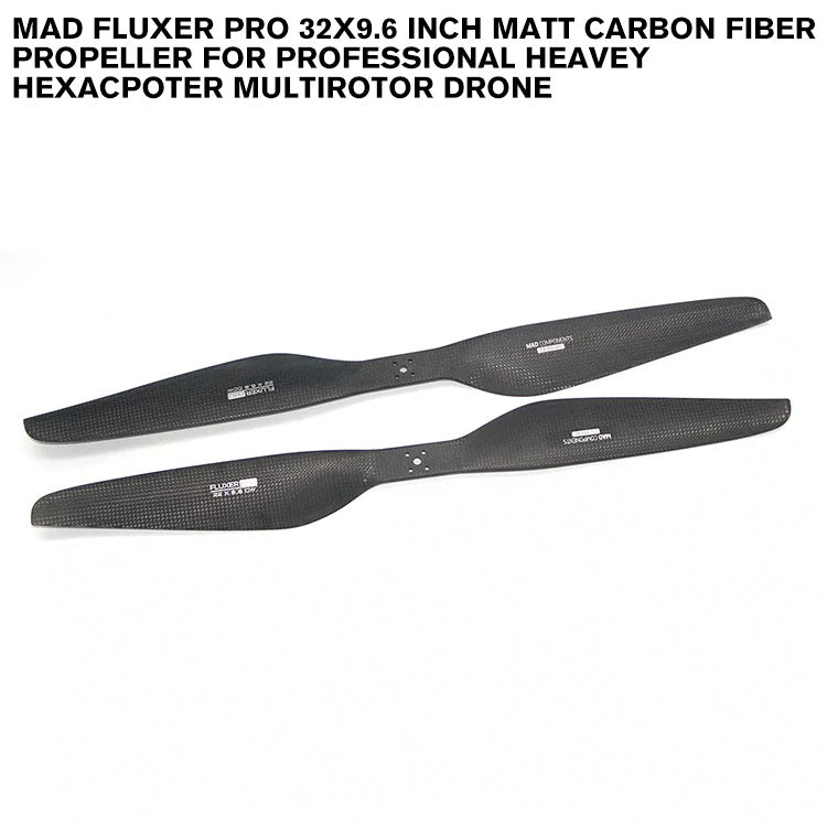 FLUXER Pro 32x9.6 Inch Matt Carbon Fiber Propeller For Professional Heavey Hexacpoter Multirotor Drone