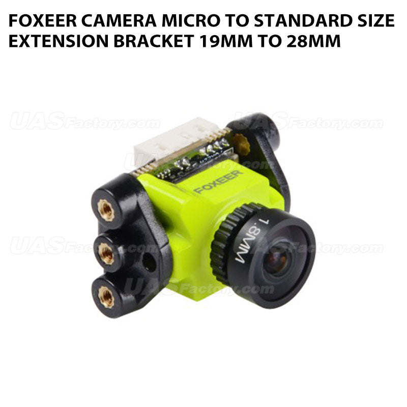 Foxeer Camera Micro to Standard Size Extension Bracket 19mm to 28mm