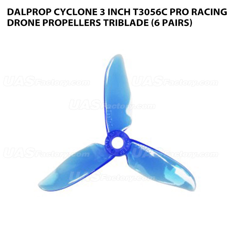 DALPROP cyclone 3 Inch T3056C Pro Racing Drone Propellers Triblade (6 Pairs)