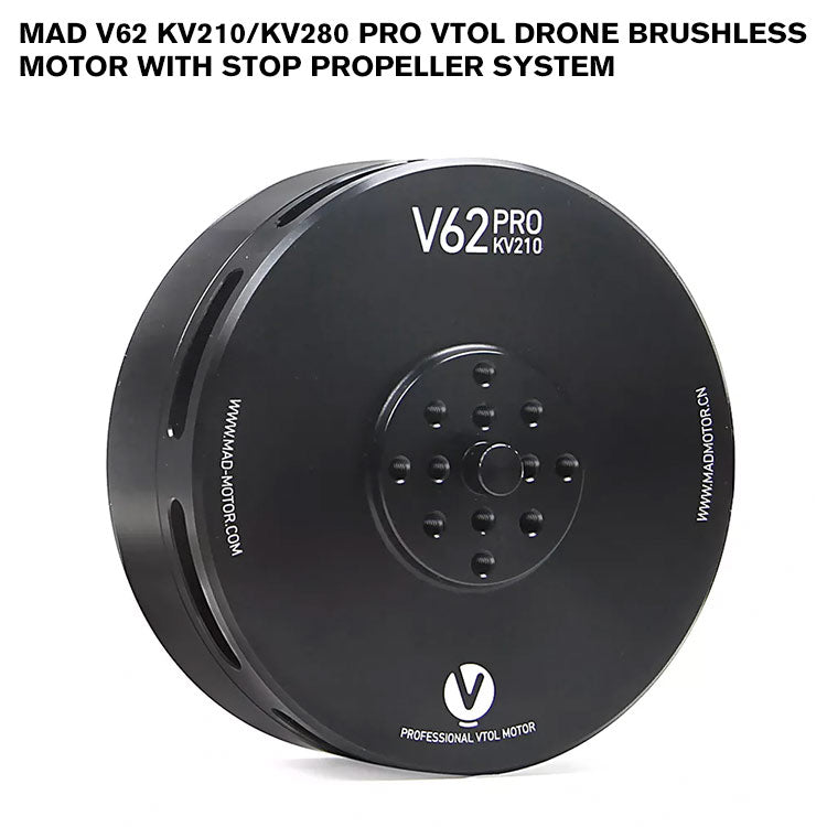 MAD V62 PRO VTOL Drone Brushless Motor With Stop Propeller System