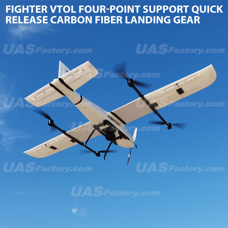 Fighter VTOL Four-point Support Quick Release Carbon Fiber Landing Gear