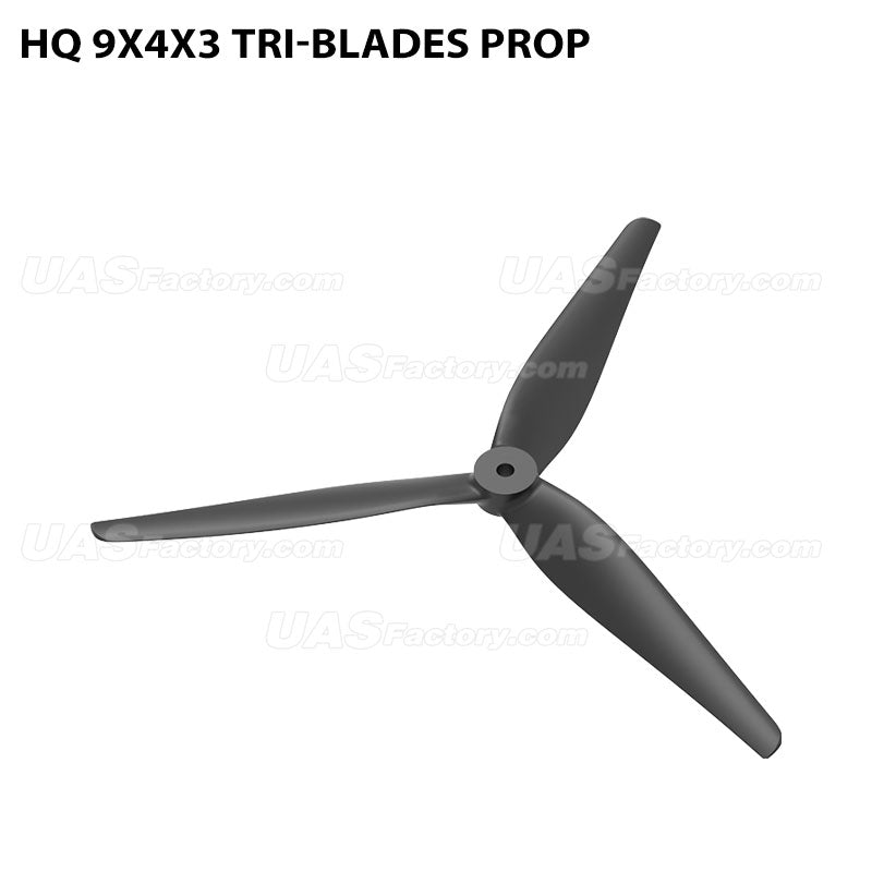 HQ 9X4X3 Tri-blades Prop