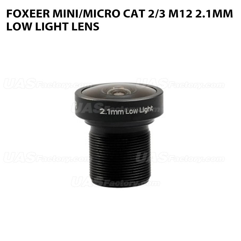 Foxeer Mini/Micro Cat 2/3 M12 2.1mm Low Light Lens