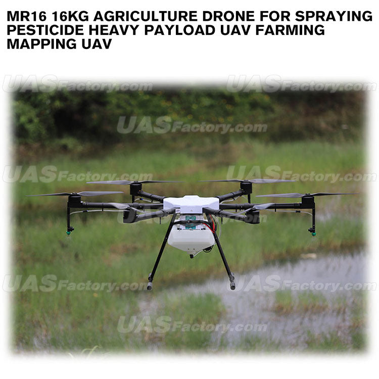 MR16 16KG agriculture drone for spraying Pesticide heavy payload uav farming mapping uav