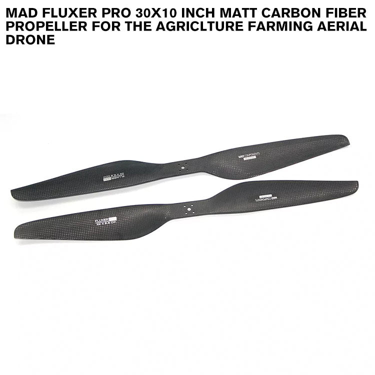 FLUXER Pro 30x10 Inch Matt Carbon Fiber Propeller For The Agriclture Farming Aerial Drone