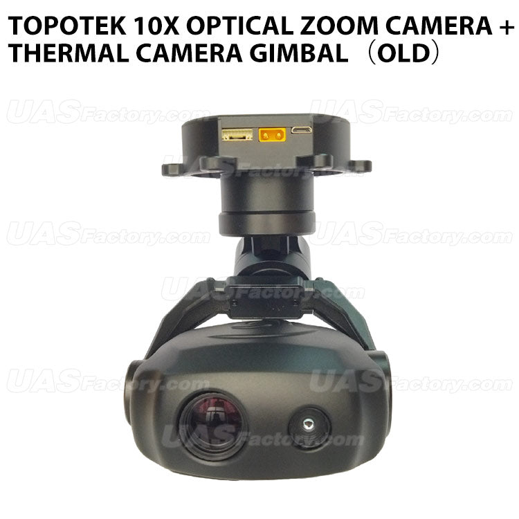 Topotek 10x Optical Zoom Camera +Thermal camera Gimbal（old）