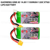 GAONENG GNB 4S 14.8V 1100mAh 120C XT60 LiPo Battery