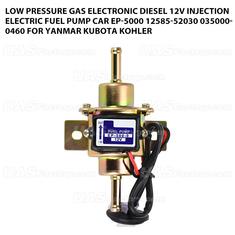 Low Pressure Gas Electronic Diesel 12V Injection Electric Fuel Pump Car EP-5000 12585-52030 035000-0460 For Yanmar Kubota Kohler