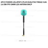 2pcs Foxeer Lollipop 4 Plus Kualitas Tinggi 5.8G 2,6 DBi FPV Omni LDS Antena RHCP