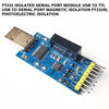 FT232 isolated serial port module USB to TTL USB to serial port magnetic isolation FT232RL photoelectric isolation