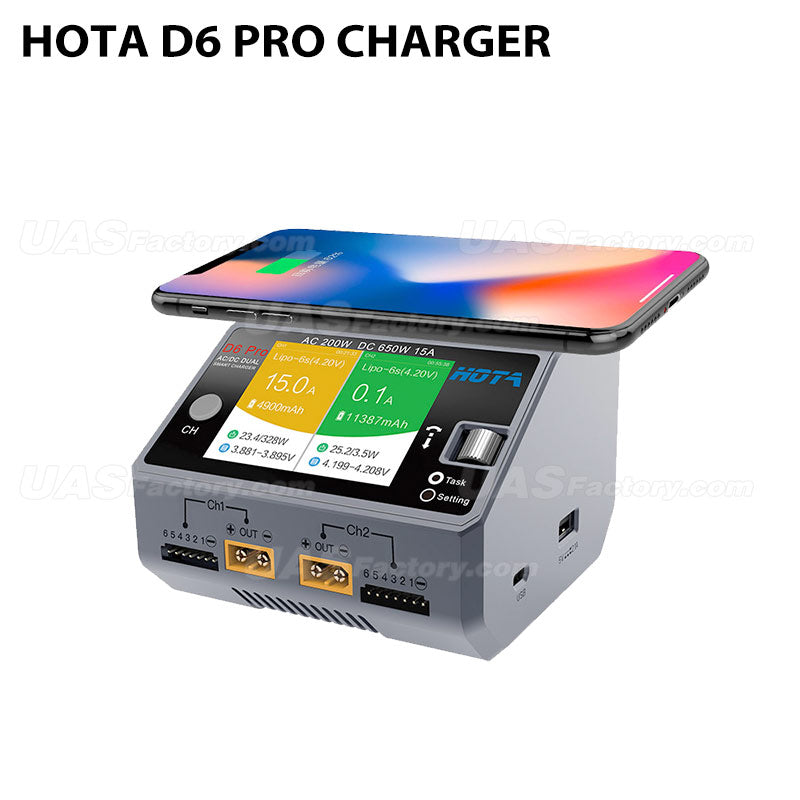 HOTA D6 Pro Charger