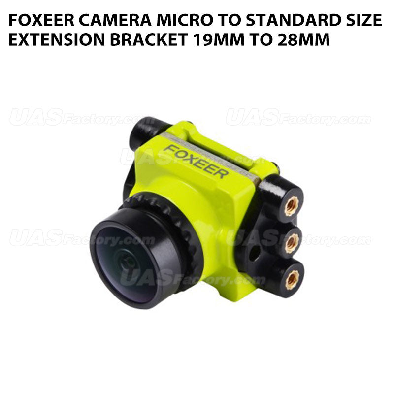 Foxeer Camera Micro to Standard Size Extension Bracket 19mm to 28mm