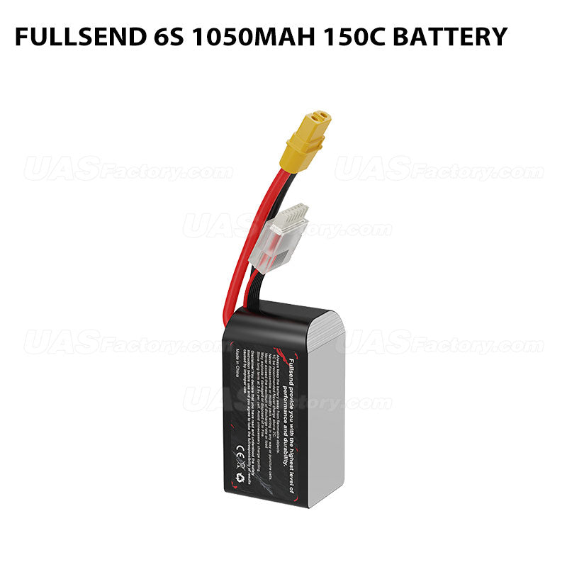 Fullsend 6S 1050mAh 150C Battery