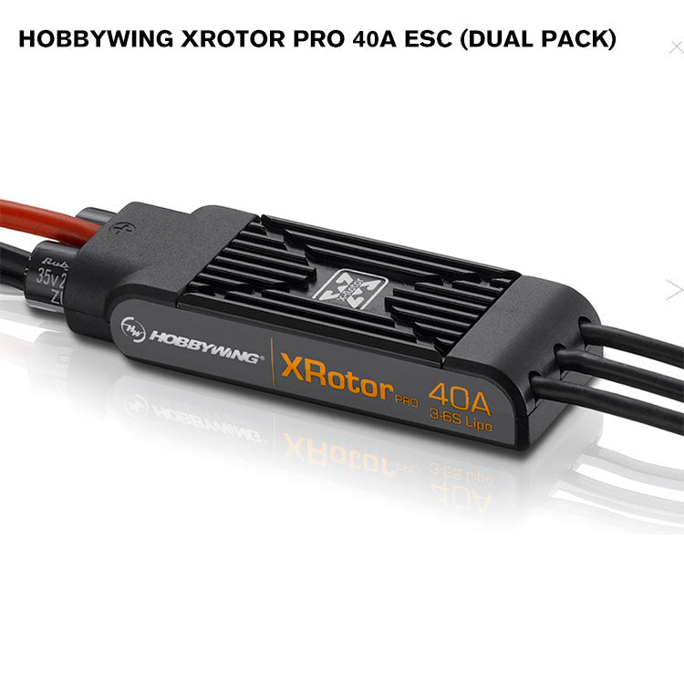 Hobbywing XRotor PRO 40A ESC (Dual Pack)