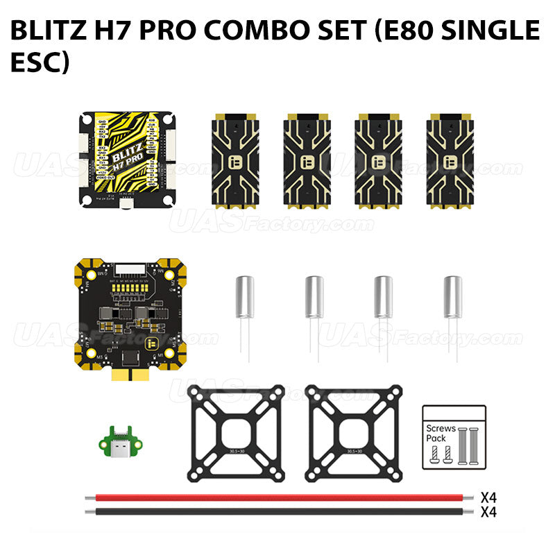 BLITZ H7 Pro Combo Set (E80 single ESC)