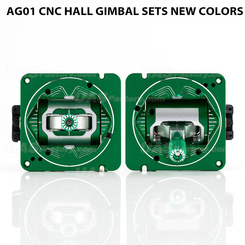 AG01 CNC Hall Gimbal Sets New Colors