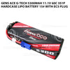 Gens Ace G-Tech 5300mAh 11.1V 60C 3S1P HardCase Lipo Battery 15# With EC5 Plug