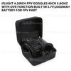 iFlight 4.3inch FPV Goggles 40CH 5.8GHz with DVR Function Built-in 3.7V/2000mAh battery for FPV part