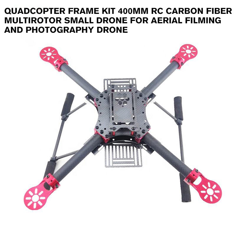 Quadcopter frame kit 400mm RC carbon fiber multirotor small drone for aerial filming and photography drone