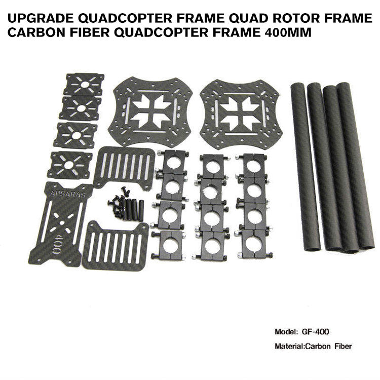 Upgrade quadcopter frame quad rotor frame carbon fiber quadcopter frame 400mm