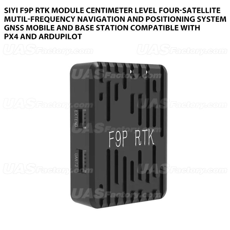 SIYI F9P RTK Module Centimeter Level Four-Satellite Mutil-Frequency Navigation and Positioning System GNSS Mobile and Base Station Compatible with PX4 and Ardupilot