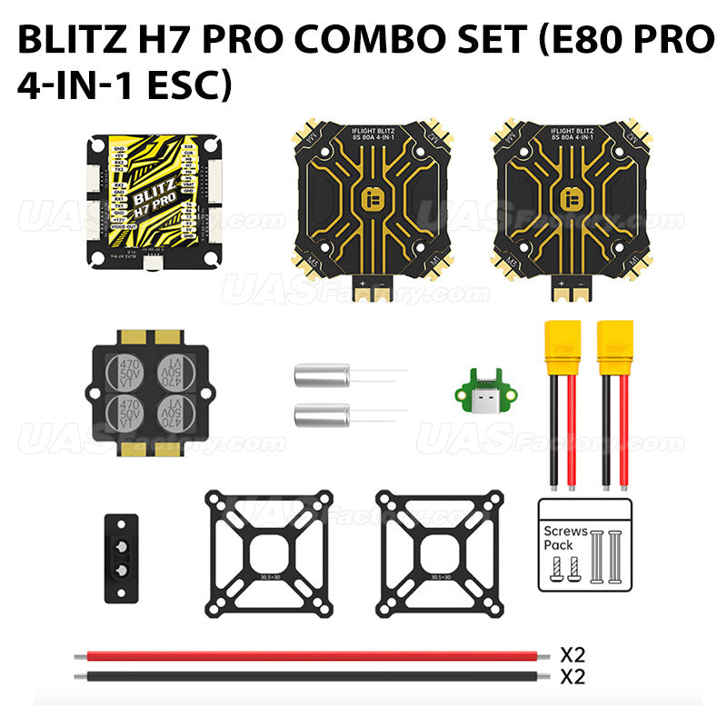 BLITZ H7 Pro Combo Set (E80 Pro 4-IN-1 ESC)