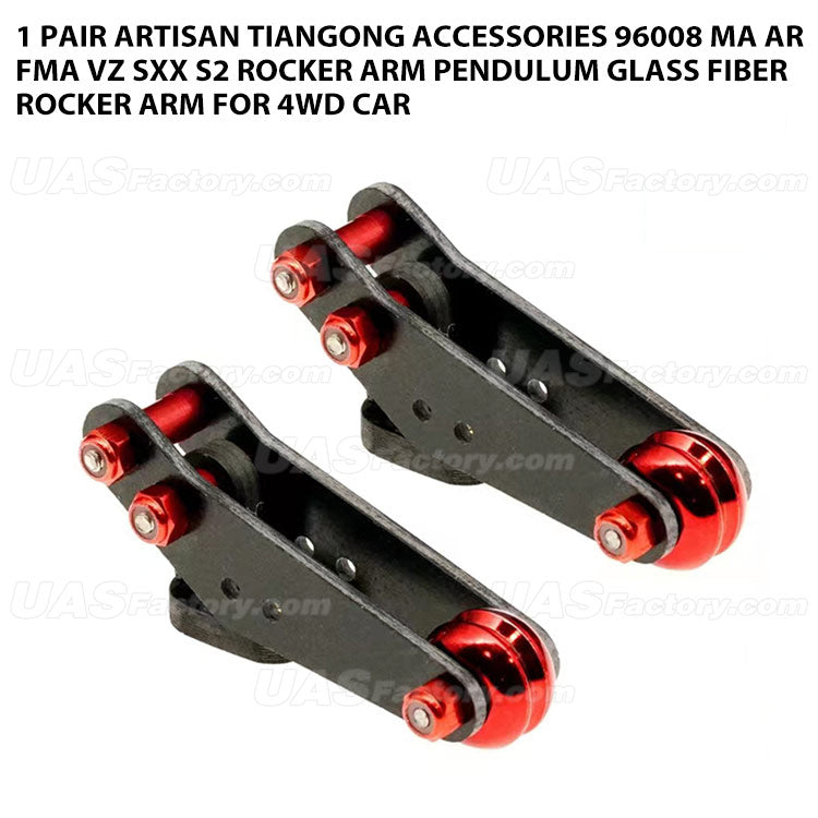 1 Pair Artisan Tiangong Accessories 96008 MA AR FMA VZ SXX S2 Rocker Arm Pendulum Glass Fiber Rocker Arm For 4WD Car