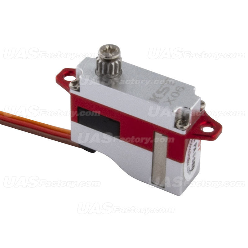 X06 V6.0 HV Digital Metal Gear Micro Servo 1.8kg.cm 0.07sec for RC Gliders