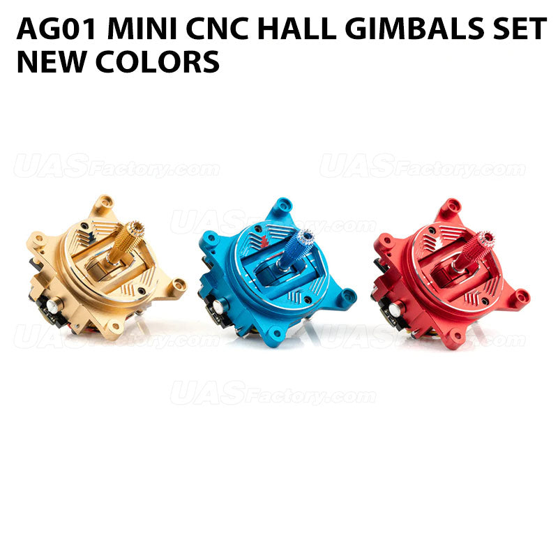 AG01 MINI CNC Hall Gimbals Set New Colors