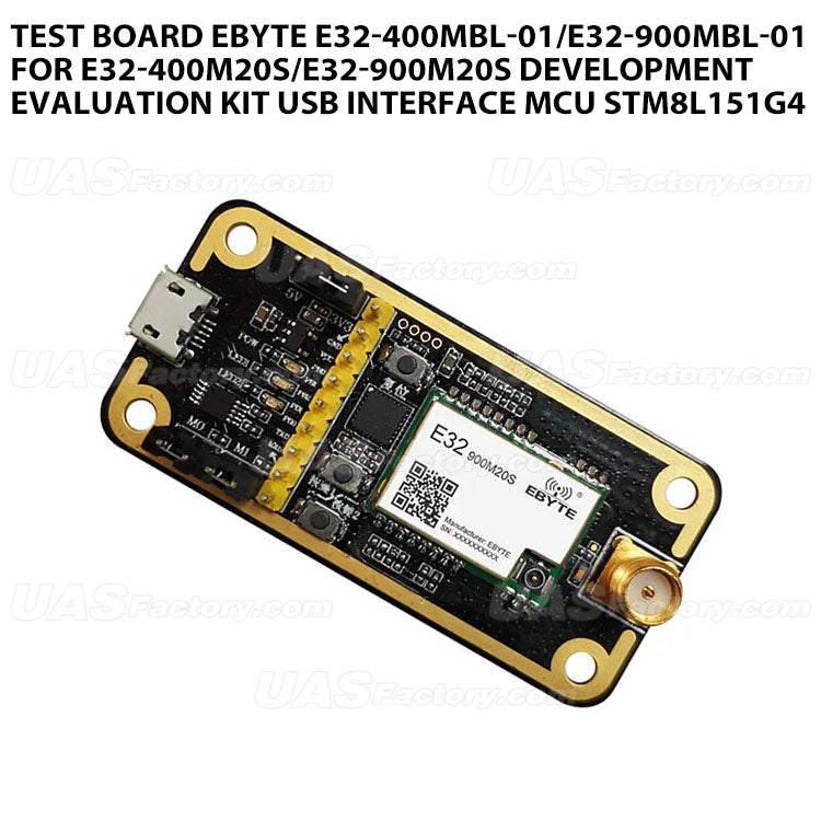 Test Board EBYTE E32-400MBL-01/E32-900MBL-01 for E32-400M20S/E32-900M20S Development Evaluation Kit USB Interface MCU STM8L151G4