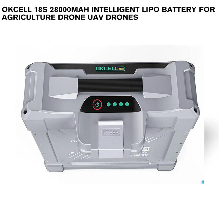 OKCELL 18S 28000mAh Intelligent Lipo Battery for Agriculture Drone UAV Drones