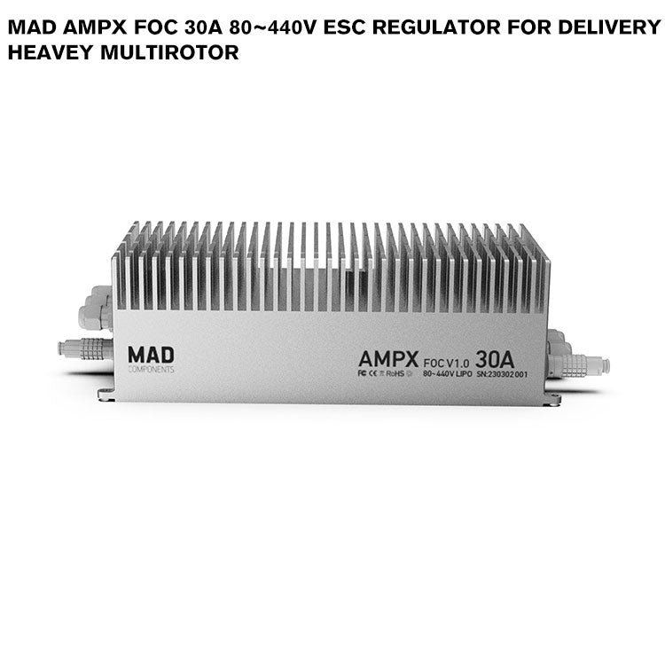 MAD AMPX FOC 30A 80~440V ESC Regulator For Delivery Heavey Multirotor