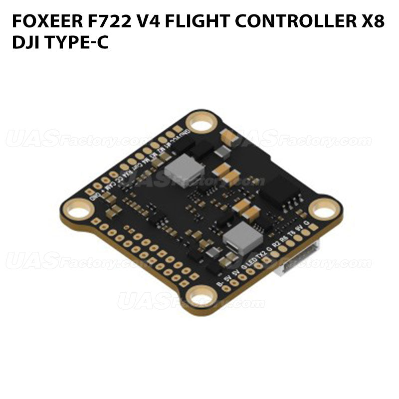 Foxeer F722 V4 Flight Controller X8 DJI Type-C