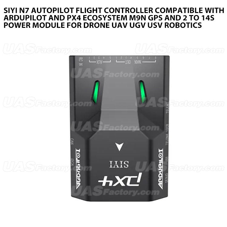 SIYI N7 Autopilot Flight Controller Compatible with Ardupilot and PX4 Ecosystem M9N GPS and 2 to 14S Power Module For Drone UAV UGV USV Robotics