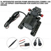 5L Integrated Water Pump Brushless Combo 10A 12S 14S Spray Diaphragm For Agriculture UAV Drone