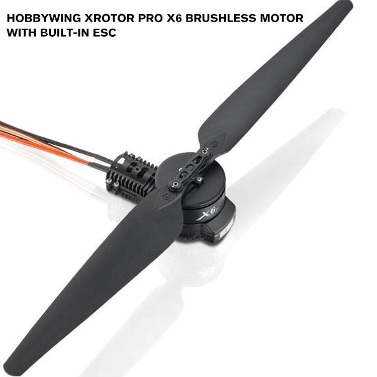 Hobbywing XRotor Pro X6 brushless motor with built-in ESC