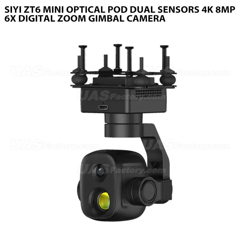 SIYI ZT6 Mini Dual-Sensor Gimbal Camera