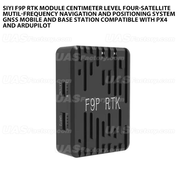 SIYI F9P RTK Module Centimeter Level Four-Satellite Mutil-Frequency Navigation and Positioning System GNSS Mobile and Base Station Compatible with PX4 and Ardupilot