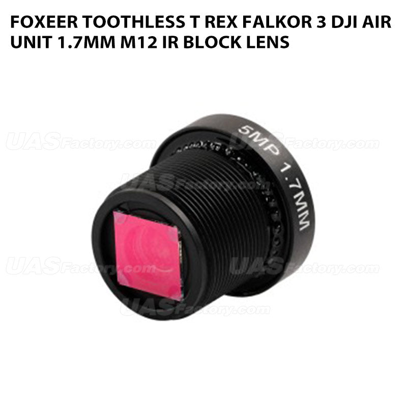 Foxeer Toothless T Rex Falkor 3 DJI Air Unit 1.7mm M12 IR Block Lens